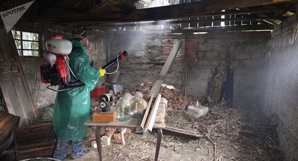 Партия опрыскивателей против мраморных клопов поступила из России