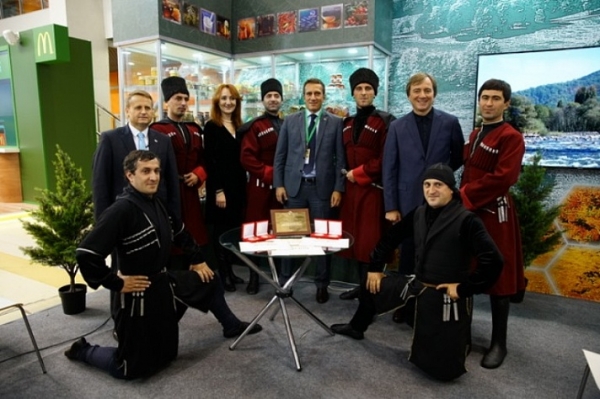 Абхазия единственная из зарубежных стран удостоена высшей награды выставки «Золотая осень -2017»