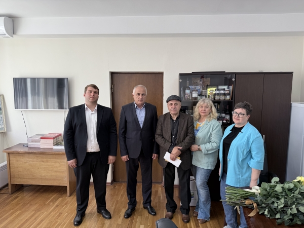 Поздравление Ветерана ВОВ